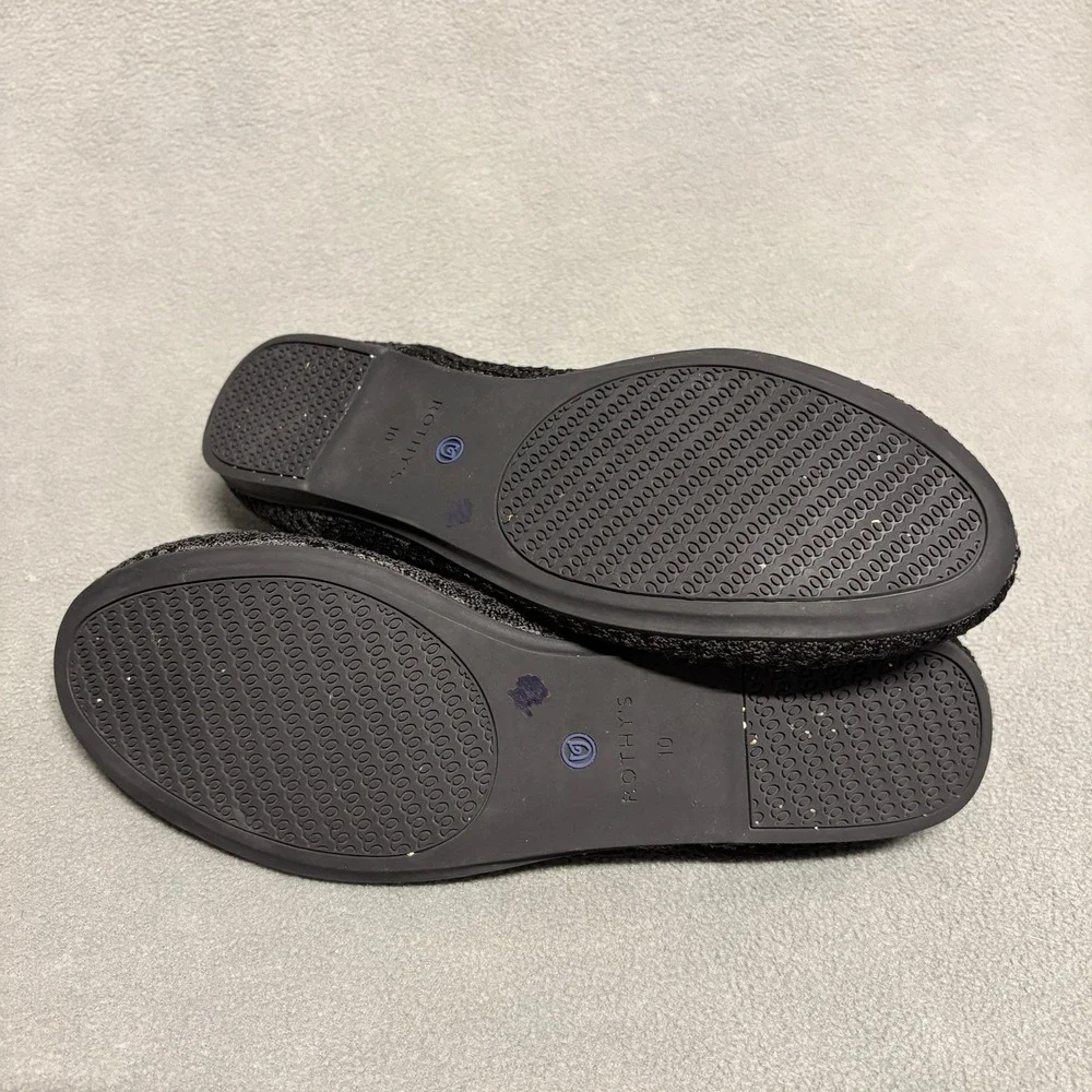 Rothy's The Flat in Black Size 10 Slip-On - Picture 7 of 13